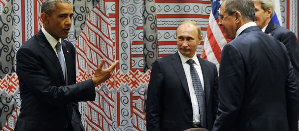 Barack Obama and Vladimir Putin - Sputnik International