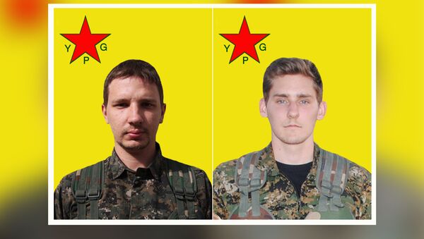 Nazzareno Antonio Tassone (Canada) & Ryan Lock (UK) lost their lives while fighting against daesh in Raqqa, Syria - Sputnik International