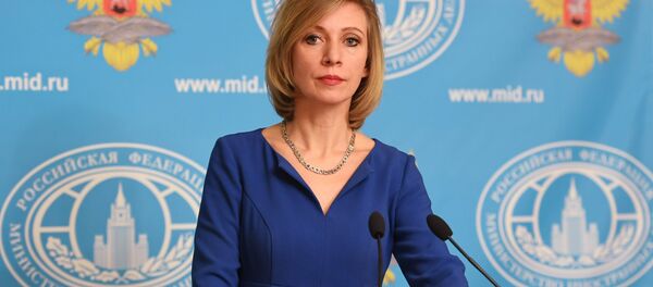 Russian Foreign Ministry Spokesperson Maria Zakharova at a briefing - Sputnik International