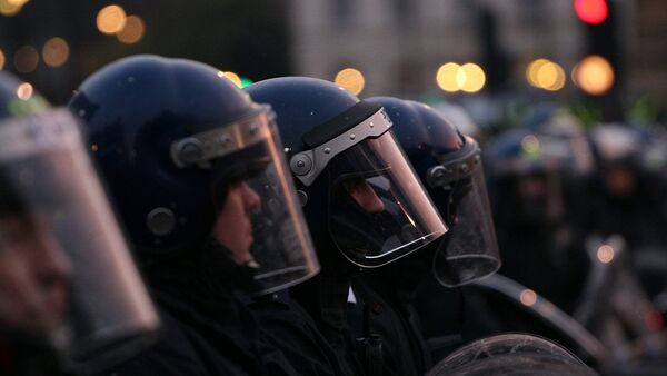 Riot police UK - Sputnik International