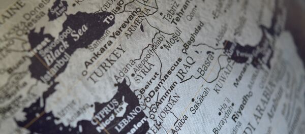 Map of the Middle East - Sputnik International