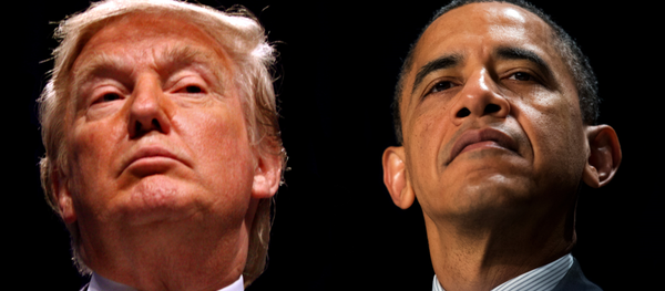 Trump and Obama Trump and Obama - Sputnik International