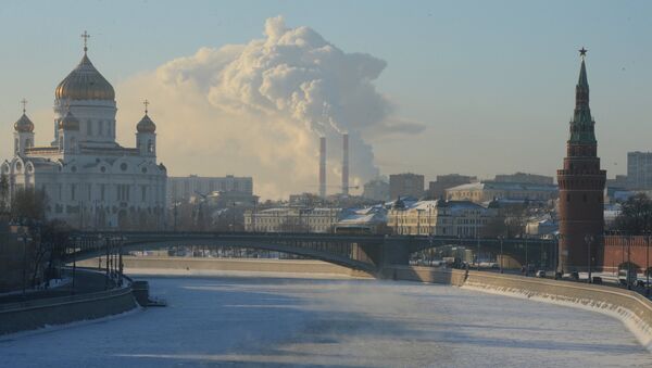Freezing temperatures in Moscow - Sputnik International