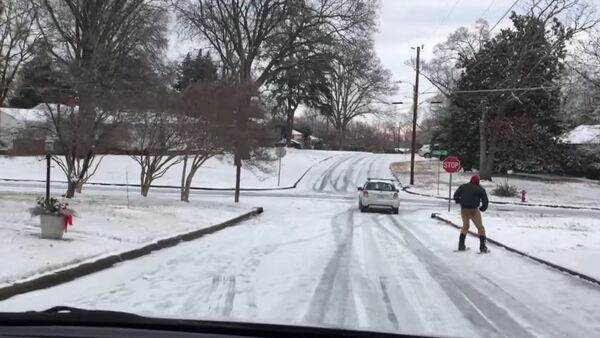 Snow day in Raleigh - Sputnik International