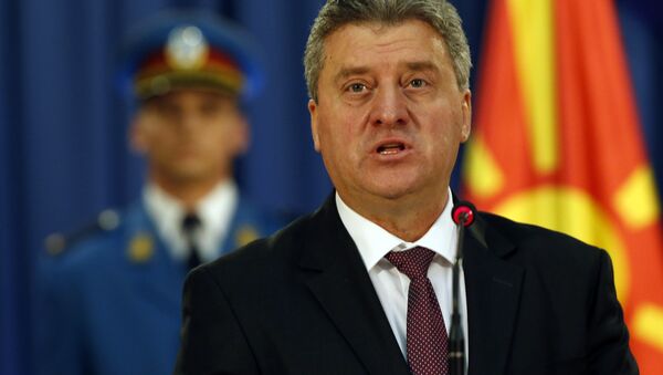 Macedonia's President Gjorge Ivanov - Sputnik International