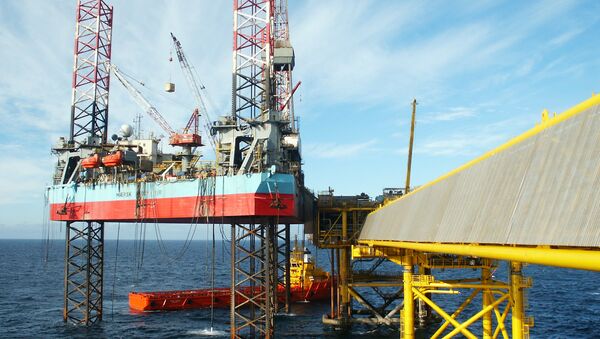 North Sea oil rig - Sputnik International
