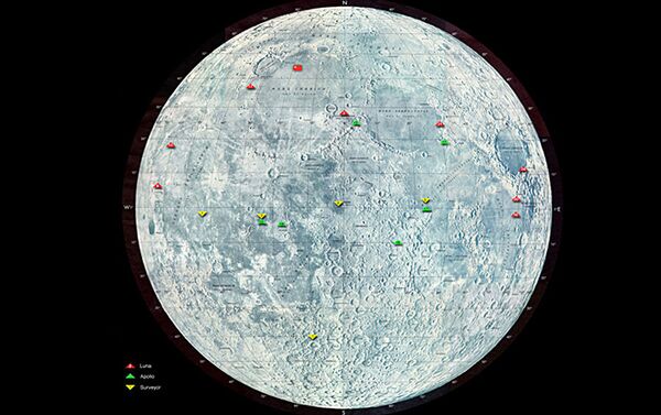 Targets of Vitaly Egorov's lunar mission  - Sputnik International