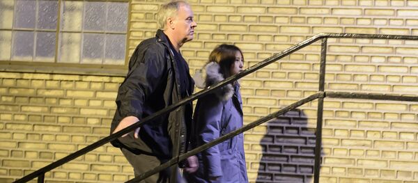 South Korea's Chung Yoo-ra, the daughter of Choi Soon-sil, the confidante of disgraced President Park Geun-hye, in custody after her court hearing Monday, Jan. 2, 2017, in Aalborg, Denmark. - Sputnik International