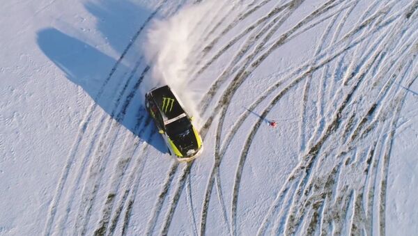 Extreme Winter Fun: Drone Footage of Stunning Drift in Moscow - Sputnik International