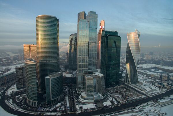 Skyscrapers of Moscow City, Moscow Skyscrapers of Moscow City, Moscow - Sputnik International