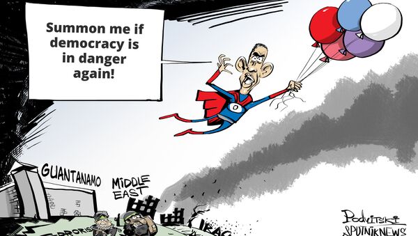 Democracy Man - Sputnik International