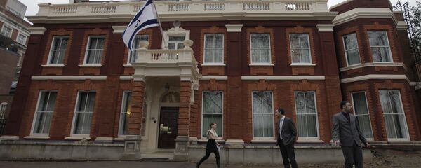 Israel's embassy in Britain is seen in central London, Tuesday March 23, 2010 Israel's embassy in Britain is seen in central London, Tuesday March 23, 2010 - Sputnik International