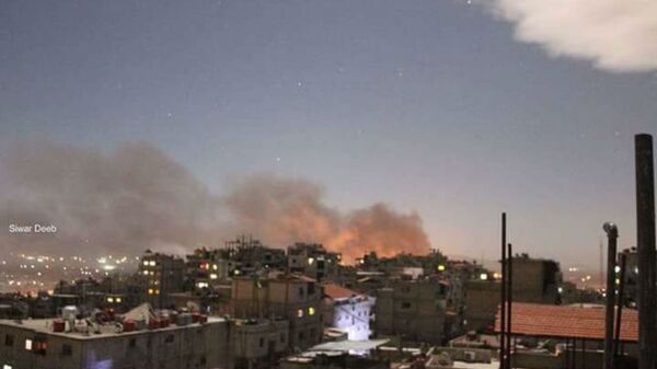 Damascus explosion - Sputnik International