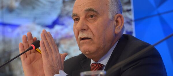 Syrian opposition delegation leader and former Army Gen. Mustafa Sheikh Syrian opposition delegation leader and former Army Gen. Mustafa Sheikh - Sputnik International