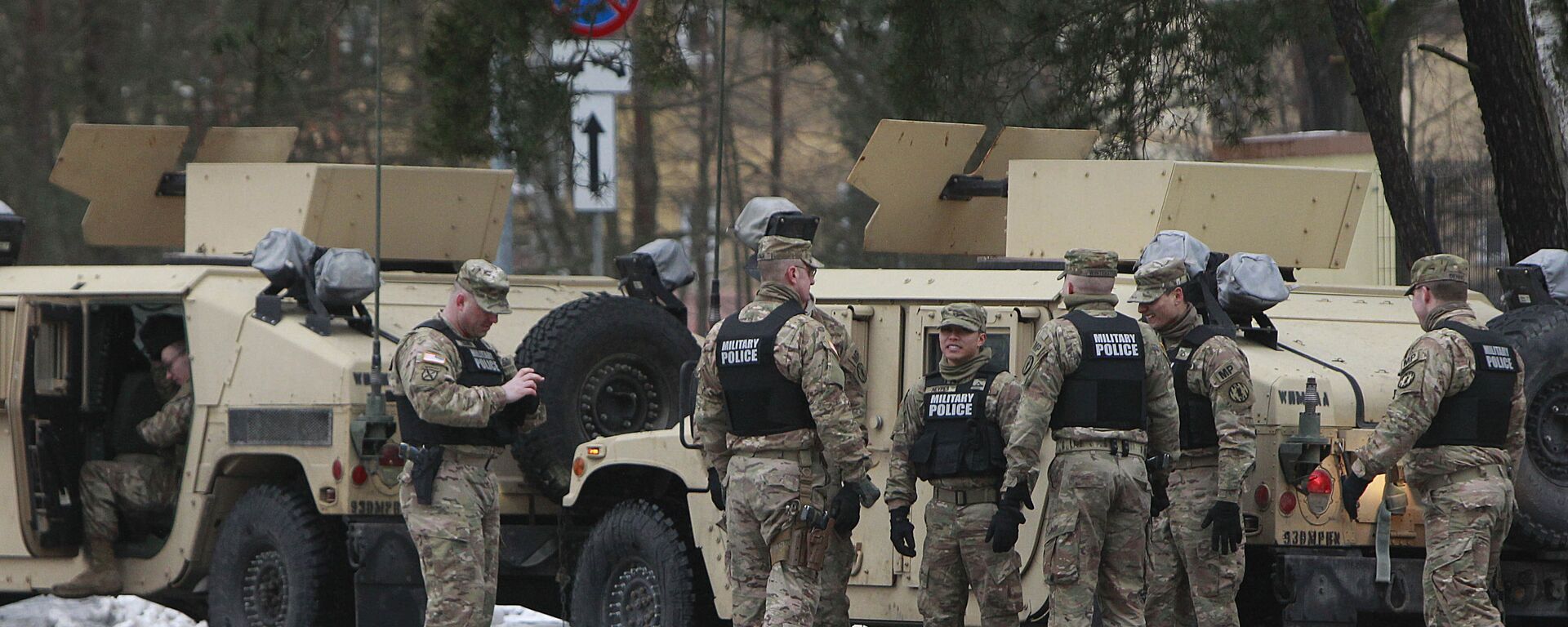 American soldiers attend a official welcome ceremony for the US troops in Zagan, Poland, Thursday, Jan. 12, 2017 - Sputnik International, 1920, 07.05.2026