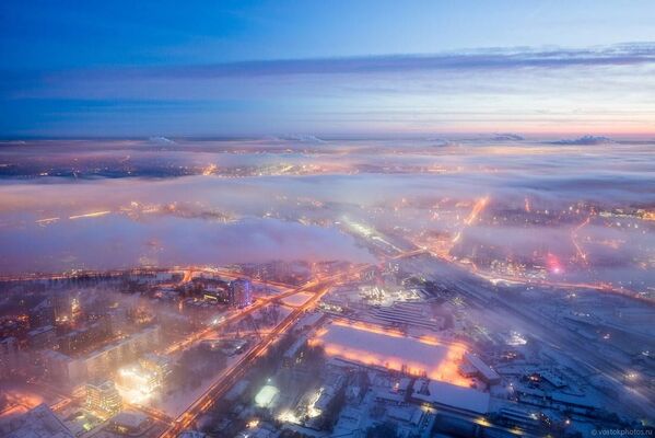 Somewhere Over the Clouds: A View of Moscow From Above - Sputnik International