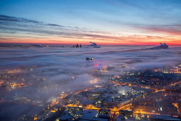 Somewhere Over the Clouds: A View of Moscow From Above - Sputnik International