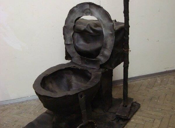 Rubber toilet by Vladimir Kozin Rubber toilet by Vladimir Kozin - Sputnik International