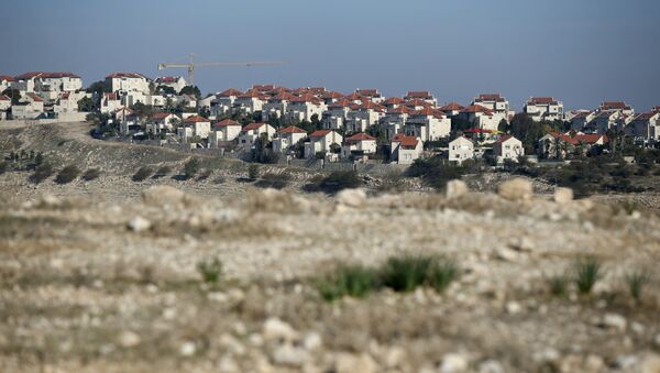 Part of the Israeli settlement of Maale Adumim, east of Jerusalem in the occupied West Bank - Sputnik International