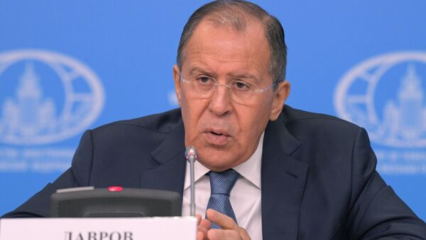 Moscow, Russia. News conference with Russian Foreign Minister Sergei Lavrov evaluating the 2016 performance of Russian diplomacy. - Sputnik International