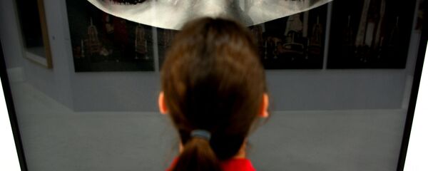 A woman looks at the work Burka by US artist Robert Longo at the booth of the gallery Hans Mayer on April 12, 2011 at the Art Cologne art fair in Cologne, western Germany. Around 200 international galleries will be showcasing Classic Modernism, Post-War and Contemporary art during the fair running until April 17, 2011. A woman looks at the work Burka by US artist Robert Longo at the booth of the gallery Hans Mayer on April 12, 2011 at the Art Cologne art fair in Cologne, western Germany. Around 200 international galleries will be showcasing Classic Modernism, Post-War and Contemporary art during the fair running until April 17, 2011. - Sputnik International
