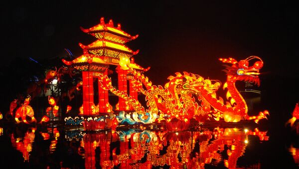Chinese Dragons in Longtan Park, Beijing - Sputnik International
