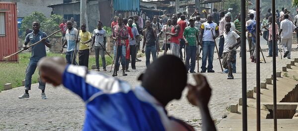 Members of the Imbonerakure (File) - Sputnik International