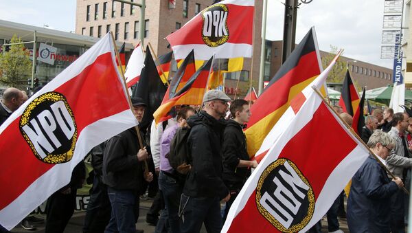 Supporters and members of the far-right National Democratic Party (NPD) (File) - Sputnik International