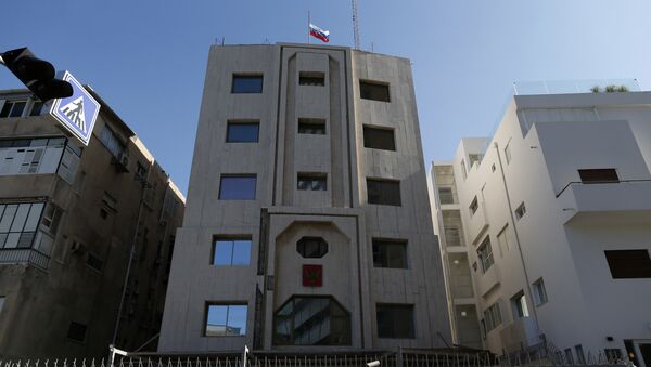 Russian embassy in Tel Aviv, Israel - Sputnik International