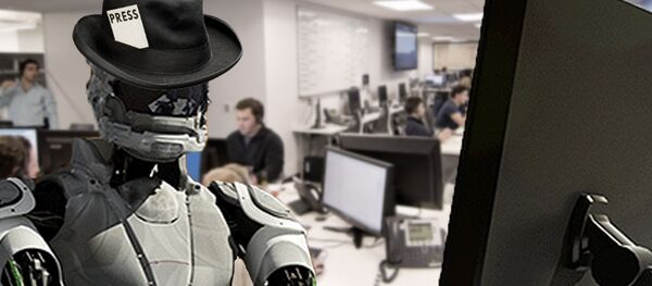 Will future journalists be robots? Will future journalists be robots? - Sputnik International