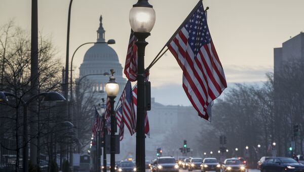 The Capitol in Washington, is seen at dawn, Wednesday, Jan. 18, 2017, as the city prepares for Friday's inauguration of Donald Trump as president - Sputnik International