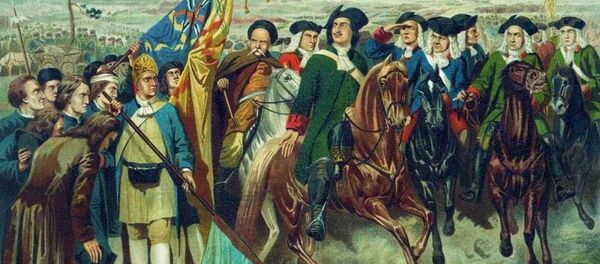 'Surrender of the Swedish Army' by Alexey Kivshenko - Sputnik International