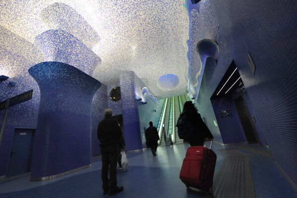 Top 10 Most Beautiful Metro Stations in the World - Sputnik International