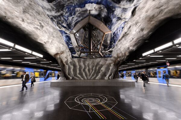 Top 10 Most Beautiful Metro Stations in the World - Sputnik International