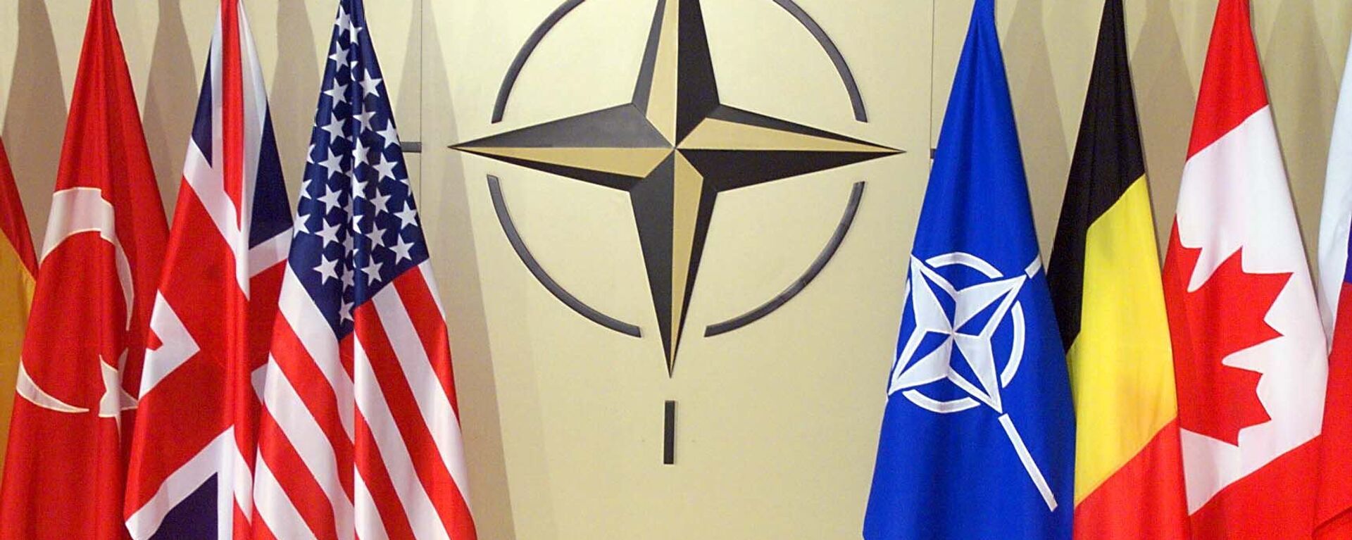 National flags in NATO headquarters in Brussels (File) - Sputnik International, 1920, 16.05.2022