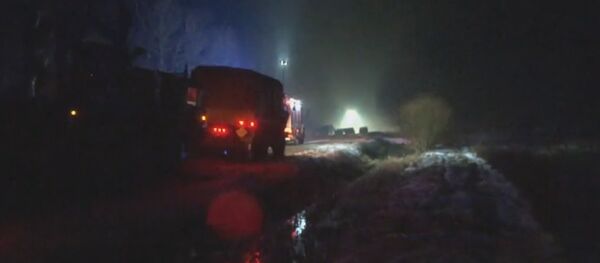 US Army Truck Crashes in Poland US Army Truck Crashes in Poland - Sputnik International