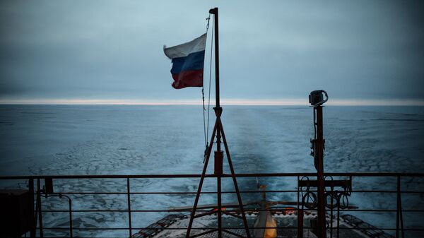 Russian Flag and Ocean. (File) - Sputnik International