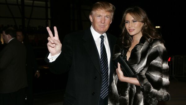 US President-elect Donald Trump and wife Melania. (File) - Sputnik International
