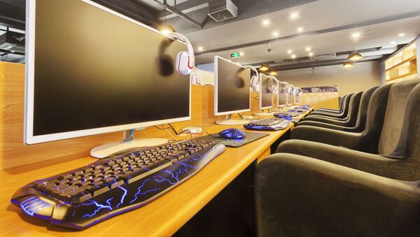 Internet cafe interior. - Sputnik International