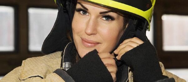 Female firefighter Gunn Narten from Norway - Sputnik International
