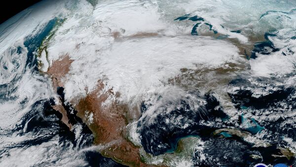 NOAA's GOES-16 Satellite Snapped this Photo of North America - Sputnik International