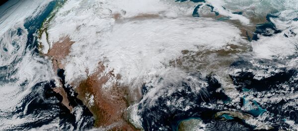 NOAA's GOES-16 Satellite Snapped this Photo of North America NOAA's GOES-16 Satellite Snapped this Photo of North America - Sputnik International