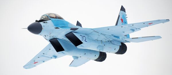 The MiG-35 aviation complex presented in Moscow Region. File photo The MiG-35 aviation complex presented in Moscow Region. File photo - Sputnik International
