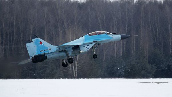 MiG-35 aviation complex presented in Moscow Region - Sputnik International