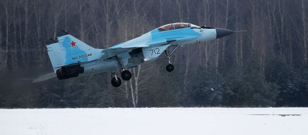 MiG-35 aviation complex presented in Moscow Region - Sputnik International