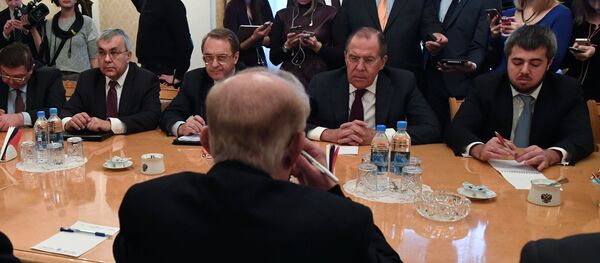 Foreign Minister Sergei Lavrov's meeting with Syrian opposition - Sputnik International