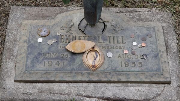 Gravesite of Emmett Till, whose 1955 lynching helped spark the Civil Rights Movement. - Sputnik International