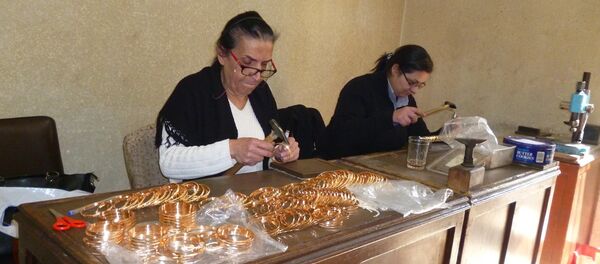 Syrian jewellers. file photo Syrian jewellers. file photo - Sputnik International