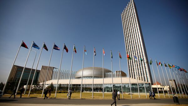 A general view shows the headquarters of the African Union (AU) building in Ethiopia's capital Addis Ababa, January 29, 2017 - Sputnik International