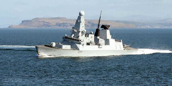 Royal Navy Type 45 destroyer HMS Diamond Royal Navy Type 45 destroyer HMS Diamond - Sputnik International